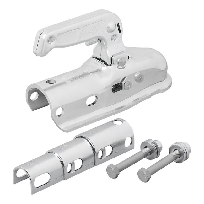 ProPlus Kogelkoppeling - Rond Ø 40, 45 en 50 mm - Verzinkt staal - Geremd - 2300 kg