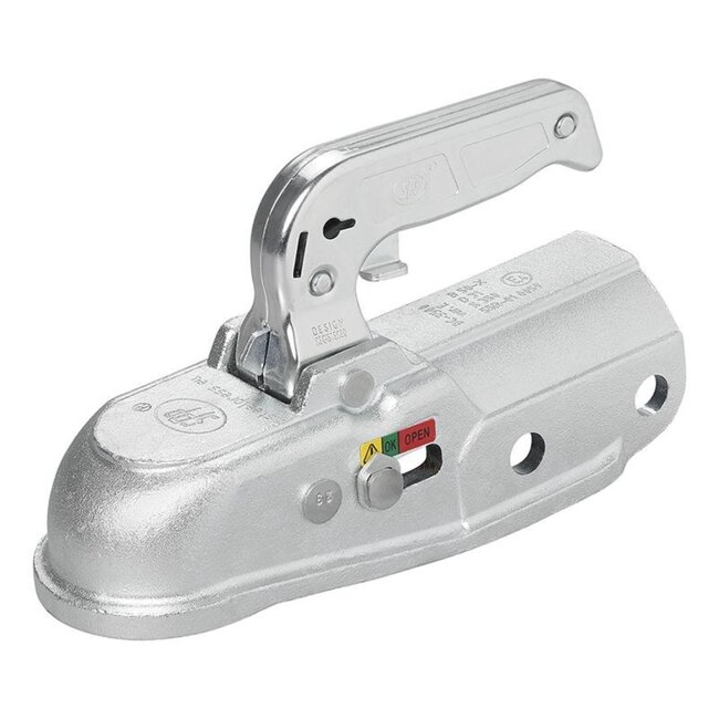 ProPlus Kogelkoppeling - Rond Ø 60 mm - Geremd - Verzinkt Staal - 3500 kg