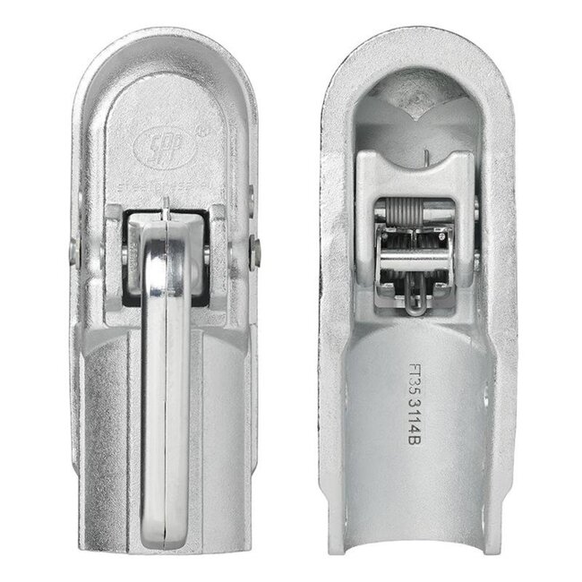 ProPlus Kogelkoppeling - Rond Ø 60 mm - Geremd - Verzinkt Staal - 3500 kg