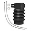 ProPlus Stofhoes voor oplooprem - Ø 75/80 x 125 mm - Inclusief bevestigingsmateriaal - Rubber