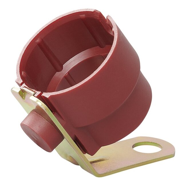 ProPlus Stekkerhouder - Geschikt voor 7 en 13-polige stekkers - Kunststof - Rood - 76 x 60 x 48,5 mm