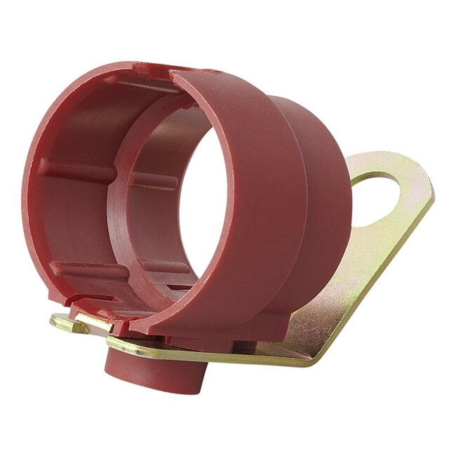 ProPlus Stekkerhouder - Geschikt voor 7 en 13-polige stekkers - Kunststof - Rood - 76 x 60 x 48,5 mm