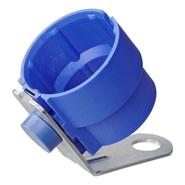 ProPlus Stekkerhouder - Geschikt voor 7 en 13-polige stekkers - Kunststof - Blauw - 76 x 60 x 48,5 mm