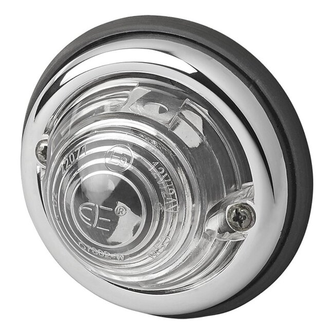 ProPlus Markeringslamp - Zijlamp - Contourverlichting - Wit - Ø 70 mm - 12V & 24V