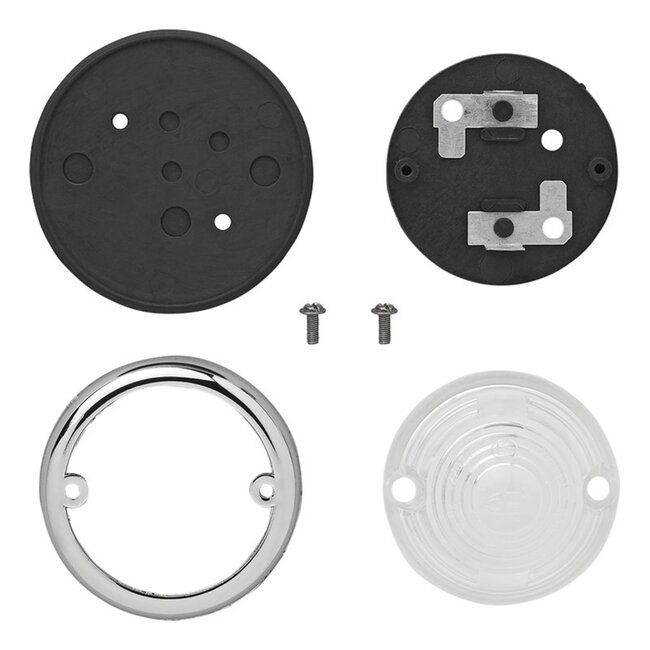 ProPlus Markeringslamp - Zijlamp - Contourverlichting - Wit - Ø 70 mm - 12V & 24V