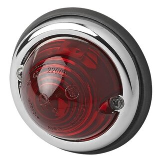 ProPlus Markeringslamp - Zijlamp - Contourverlichting - Rood - Ø 70 mm - blister
