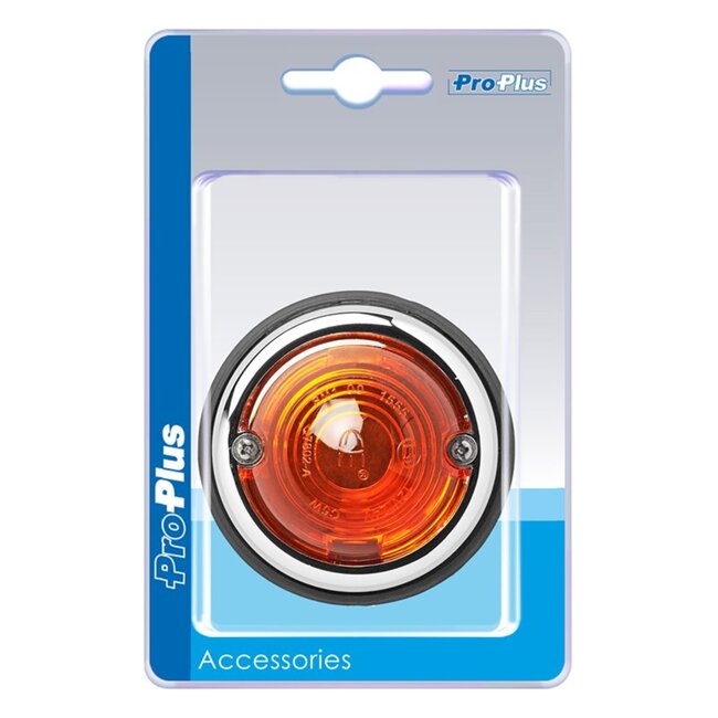 ProPlus Markeringslamp - Zijlamp - Oranje - Ø 70 mm - E9-gekeurd