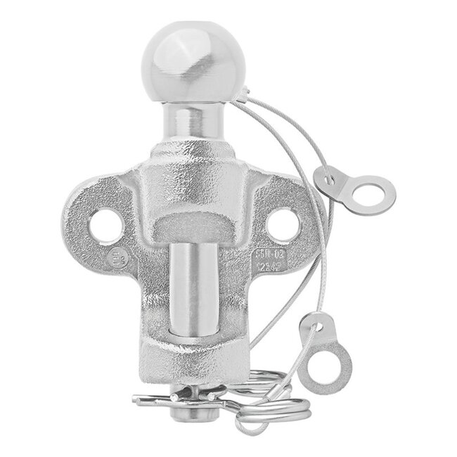 ProPlus Gecombineerde trekhaakkogel - Ø 50 mm - Zilver - Max. 3500 kg