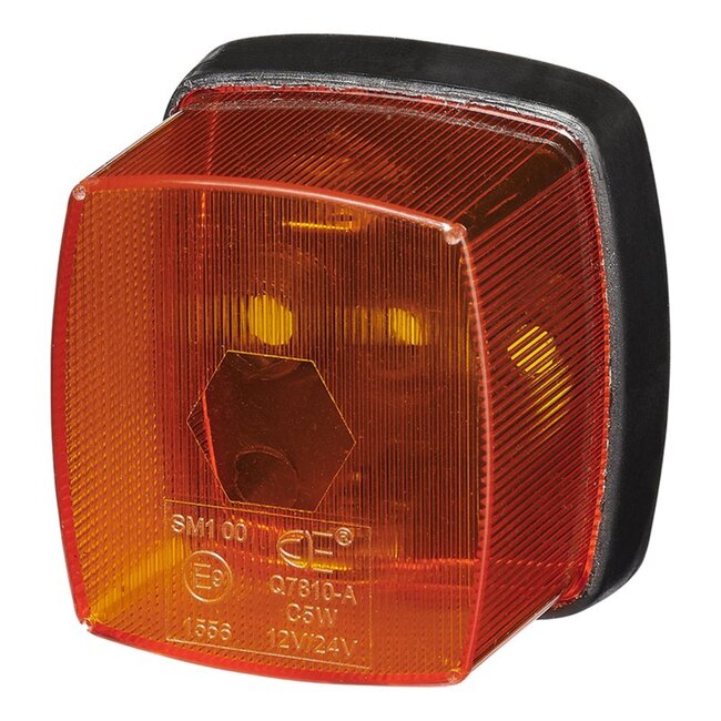 Pro Plus Markeringslamp - Zijlamp - Contourverlichting - Oranje - 65 x 60 mm - Budget - blister