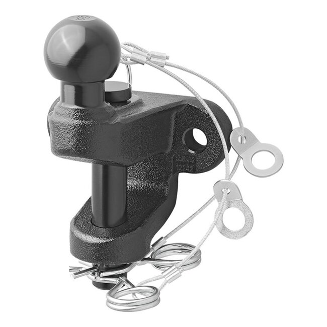 ProPlus Gecombineerde trekhaakkogel - Ø 50 mm - zwart - max. 3500 kg - E8-gekeurd