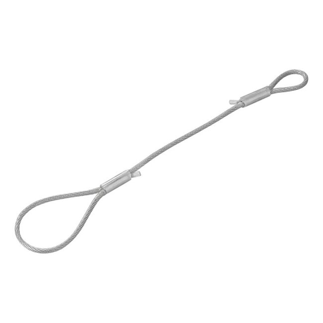 ProPlus Losbreekkabel - 40 cm - Met Lussen - Veiligheidskabel voor Aanhangwagen
