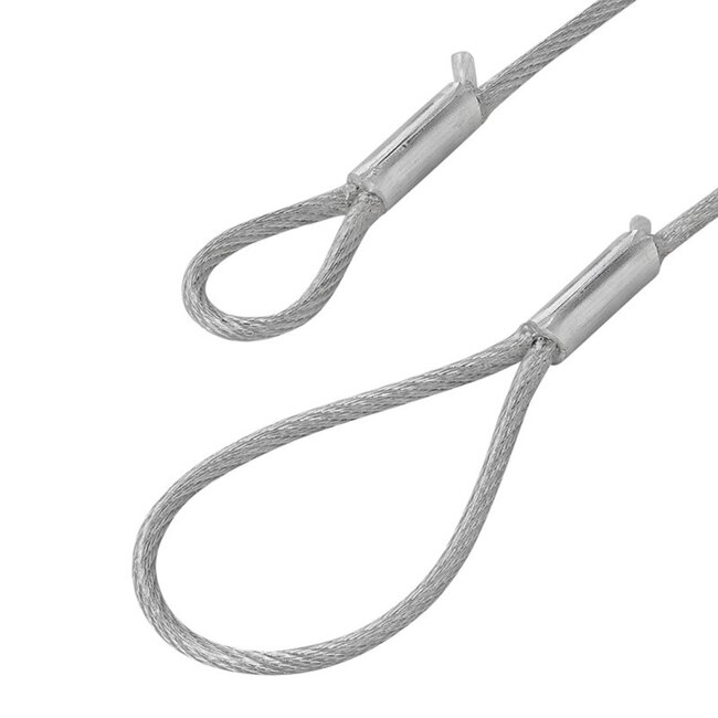 ProPlus Losbreekkabel - 40 cm - Met Lussen - Veiligheidskabel voor Aanhangwagen