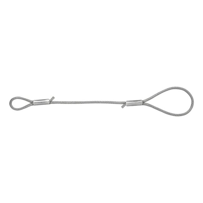 ProPlus Losbreekkabel - 40 cm - Met Lussen - Veiligheidskabel voor Aanhangwagen