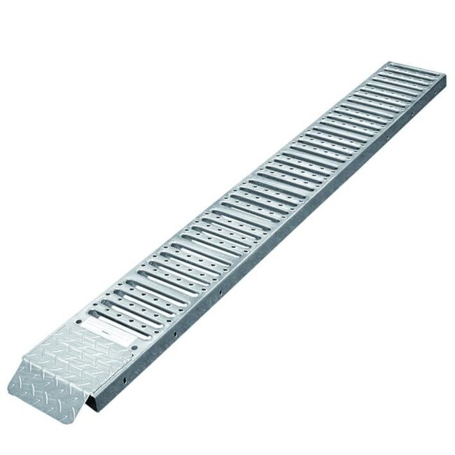 ProPlus Sterke stalen oprijplaat - 180 x 26 cm - Max. belasting 225 kg per stuk