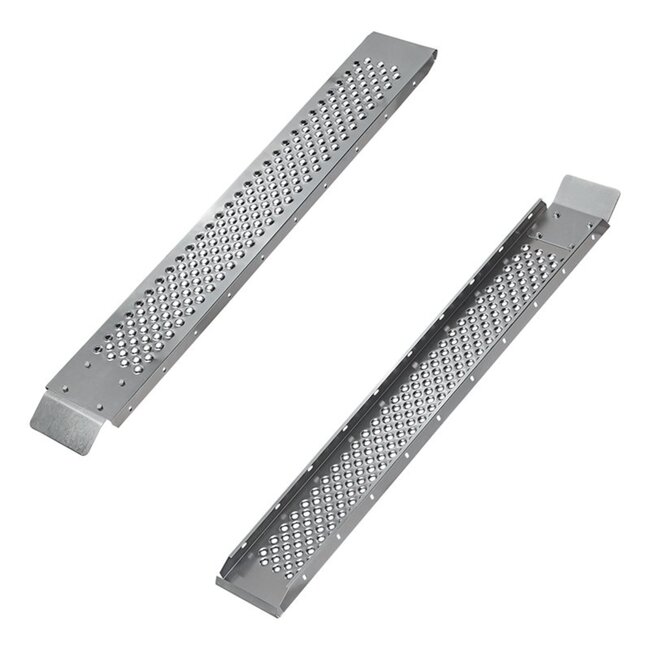 ProPlus Stalen oprijplaat - anti-slip - 150 x 22,5 cm - draagvermogen 200 kg