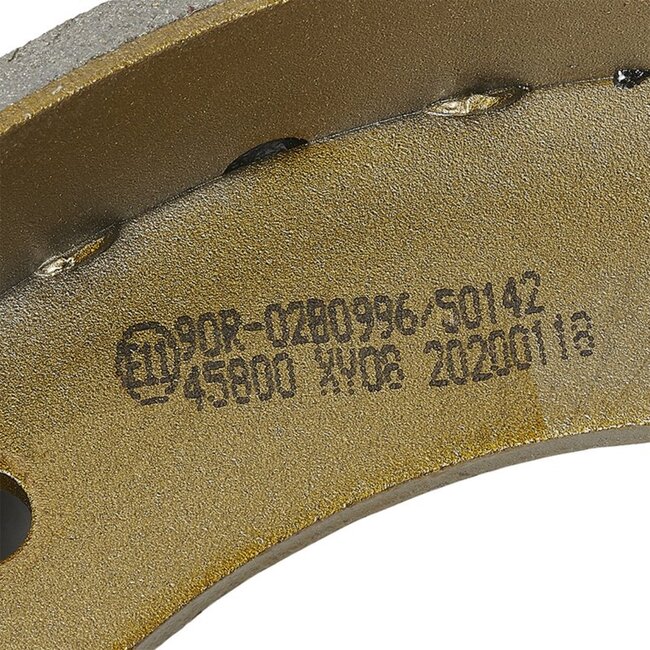 ProPlus Remschoenenset - E11-gekeurd - Geschikt voor Knott - 200 x 50 mm