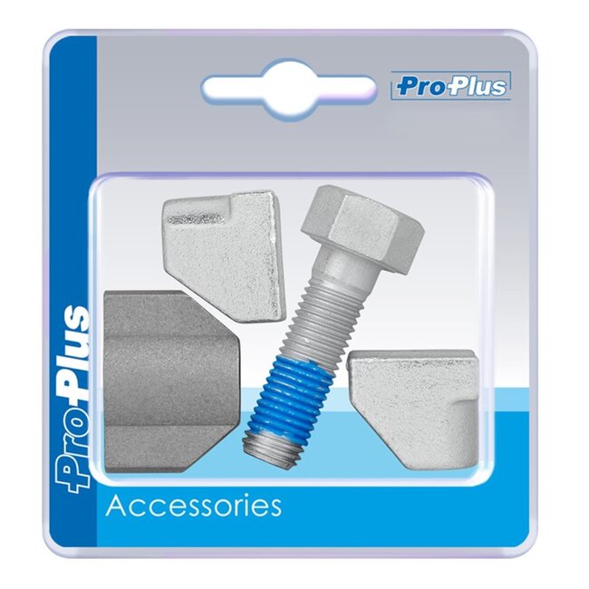 ProPlus Nastelset remschoenen - 250 x 40 mm - metaal - geschikt voor trommelrem