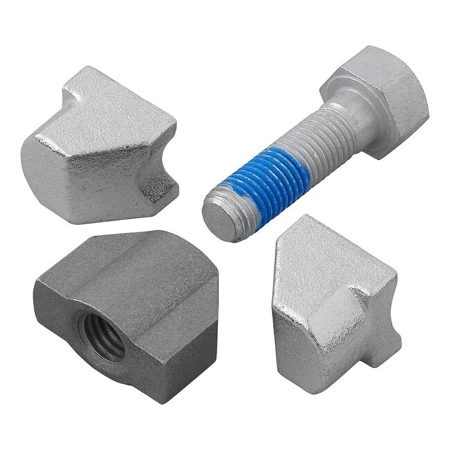 ProPlus Nastelset remschoenen - 250 x 40 mm - Metaal - Voor trommelrem