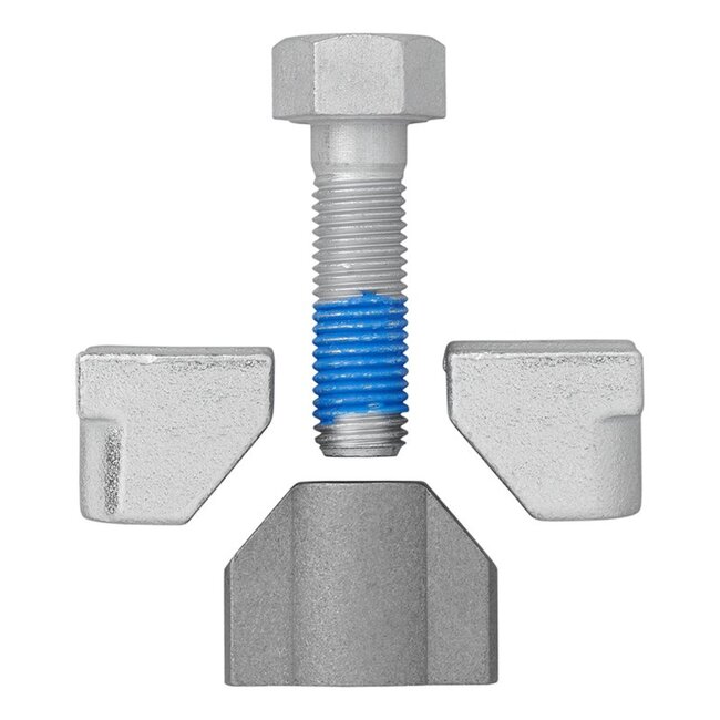 ProPlus Nastelset remschoenen - 250 x 40 mm - Metaal - Voor trommelrem