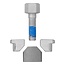 ProPlus Nastelset voor trommelrem - 200 x 40 mm - metaal - blisterverpakking