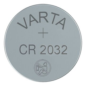 Varta Knoopcelbatterijen - Lithium - CR2032 - 3 Volt - 230 mAh - 5 Stuks