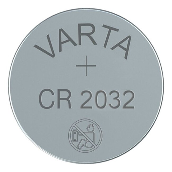 Varta Lithium knoopcelbatterijen - CR2032 - 3V - 230mAh - 5 stuks