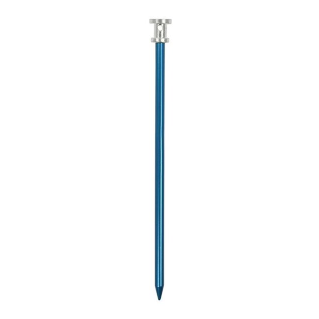 ProPlus Rotspen met platte kop - Aluminium - 20 cm - Blauw - Voor harde en normale grond