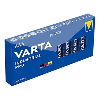 Varta Set van 10 krachtige alkaline batterijen - AAA - 1,5 Volt - lekbestendig