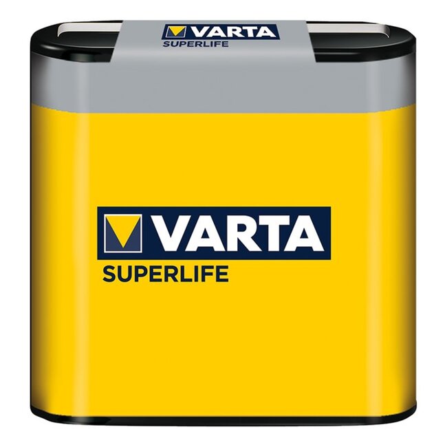 Varta Betrouwbare koolzink batterij - 4,5 Volt - 2700 mAh - lange levensduur