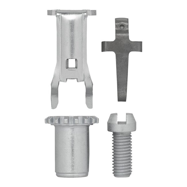 ProPlus Nastelset voor remschoenen - 160 x 35 mm - Compleet - Metaal - Geschikt voor AL-KO