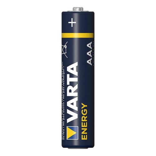 Varta Batterijen Energy - Alkaline - LR03/AAA - 1.5 Volt - 4 Stuks Varta Batterijen Energy - Alkaline - LR03/AAA - 1.5 Volt - 4 Stuks