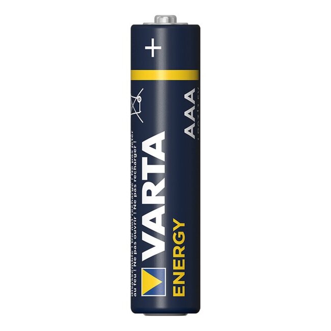 Varta Batterijen Energy - Alkaline - LR03/AAA - 1.5 Volt - 4 Stuks