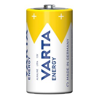 Varta Batterijen Energy - Alkaline - LR14/C/Baby - 1.5 Volt - 2 Stuks