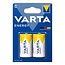 Varta Krachtige alkaline batterijen - LR14/C - 1,5 Volt - set van 2 stuks