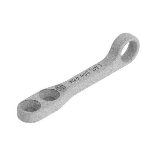 ProPlus Tegenstuk voor spansluiting - 122 x 20 mm - 800 kg trekkracht - Dekra-gekeurd