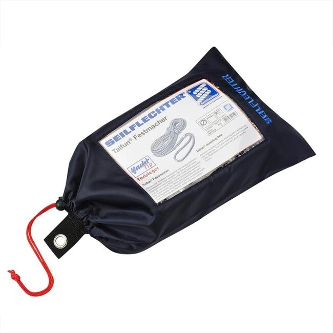 Seilflechter Aanmeerlijn - Taifun Landvast - Ø 14 mm - 8 meter - 3400 daN - Zwart/Wit