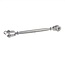 Seilflechter Wantenspanner - RVS AISI 316 - M5 - 1000 daN - Zilver