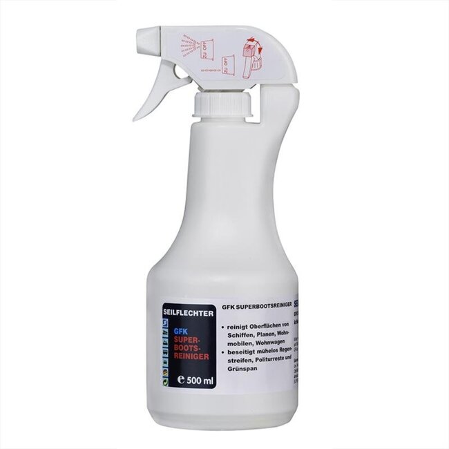 Seilflechter Universele glas- en kunststofreiniger - 500 ml - Niet-bijtend - Voor GVK, lak en teakhout