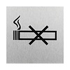 Seilflechter Deurbordje - Aluminium - "Roken Verboden" - 120 x 120 mm Seilflechter Deurbordje - Aluminium - "Roken Verboden" - 120 x 120 mm