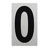 Seilflechter Deurbordje - Aluminium - Nummer "0" - 100 x 60 mm Seilflechter Deurbordje - Aluminium - Nummer "0" - 100 x 60 mm