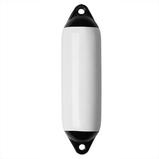 Seilflechter Heavy Duty Fender - Langwerpig - 120 x 450 mm - Wit - Duurzaam en Weerbestendig