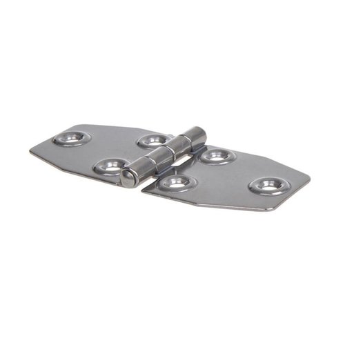 Seilflechter Scharnier - 104 x 45 mm - A4 RVS AISI 316 - 6 Gaats Seilflechter Scharnier - 104 x 45 mm - A4 RVS AISI 316 - 6 Gaats
