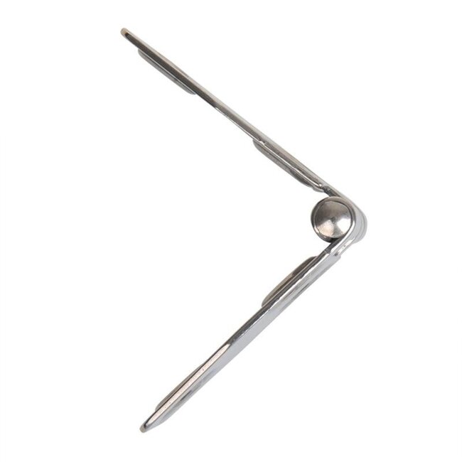 Seilflechter Robuust scharnier - RVS AISI 316 - 104 x 45 mm - 6 gaats - zilver