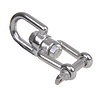 Seilflechter Wartelsluiting - 8 mm - A4 RVS AISI 316 - Oog en Vork - 2500 daN Seilflechter Wartelsluiting - 8 mm - A4 RVS AISI 316 - Oog en Vork - 2500 daN