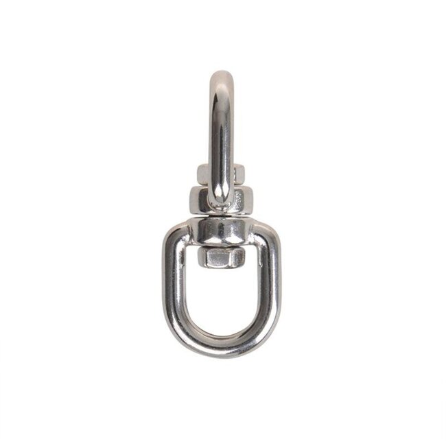 Seilflechter Wartelsluiting - 6 mm - RVS AISI 316 - Oog/Oog - 1350 daN