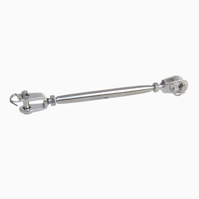 Seilflechter Wantenspanner - RVS AISI 316 - M6 - 1500 daN - Zilver
