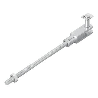 ProPlus Remstang voor aanhangwagen - Draad M8 - 160 mm - met gaffel aansluiting