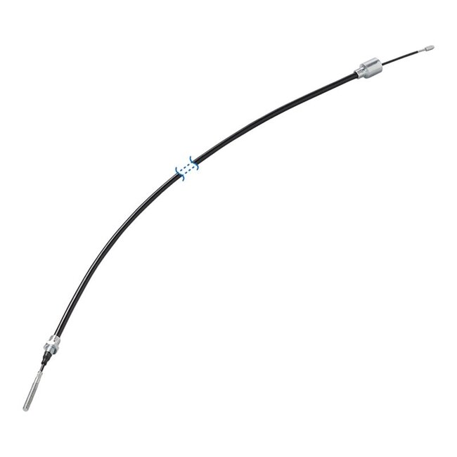 ProPlus Betrouwbare remkabel - 1530/1757 mm - Bus Ø 26 mm - Metaal en nylon