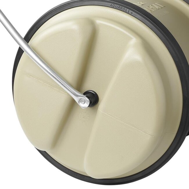 Aquaroll Eindstukken voor schoonwatertank - zwart - 2 stuks - eenvoudig water halen