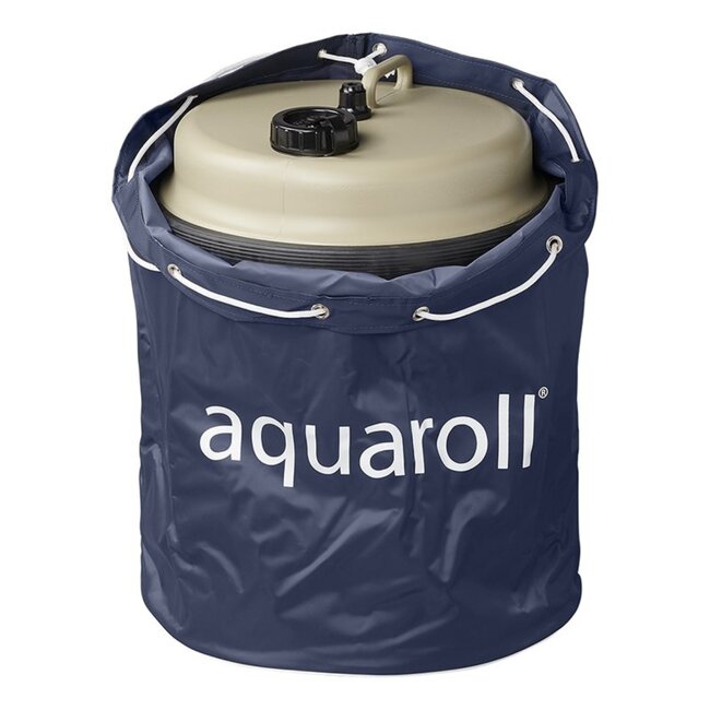 Aquaroll Beschermende tas voor schoonwatertank - 40 liter - weerbestendig nylon - met trekkoord